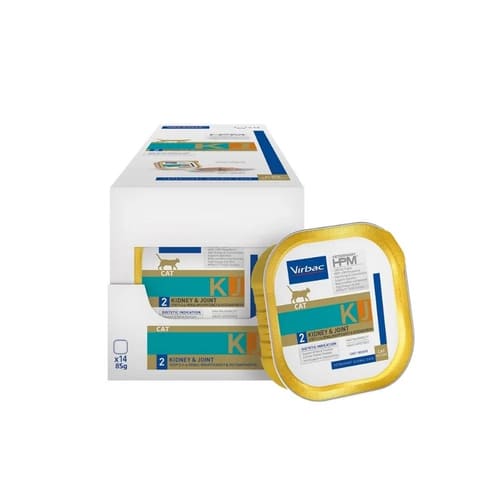 Virbac Kidney & Joint Support 2 Loaf veterinārie konservi kaķiem nierēm 85 g